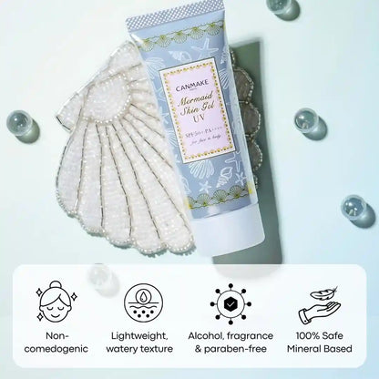 Canmake Mermaid Skin Gel UV Sunscreen SPF50+ PA++++ 40g
