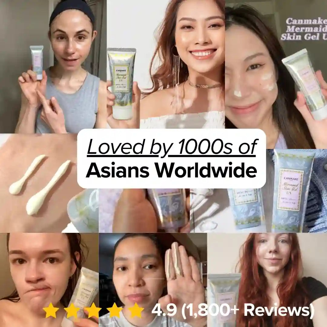 Canmake Mermaid Skin Gel UV Sunscreen SPF50+ PA++++ 40g