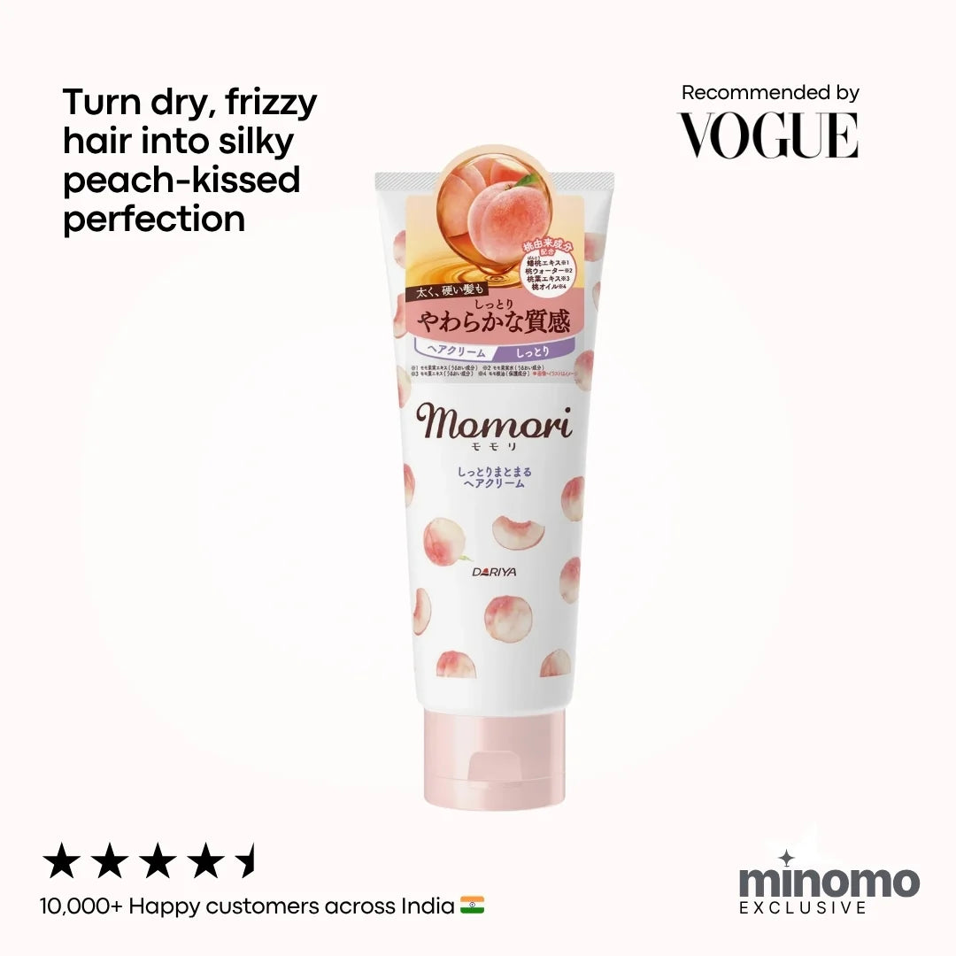 Momori Peach Rich Moist Hair Cream - 150g