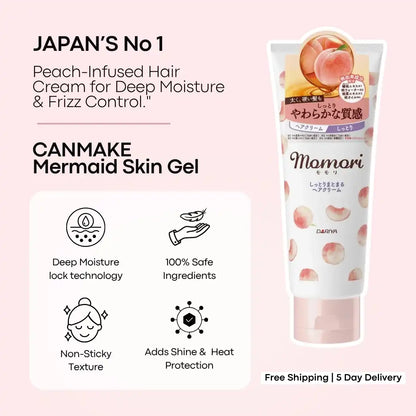 Momori Peach Rich Moist Hair Cream - 150g