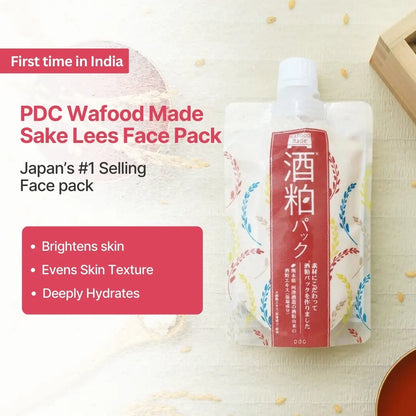 pdc Wafood Made Sake Lees Face Pack 170g