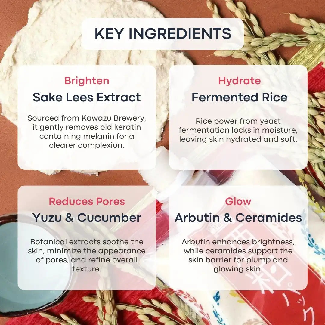 pdc Wafood Made Sake Lees Face Pack 170g