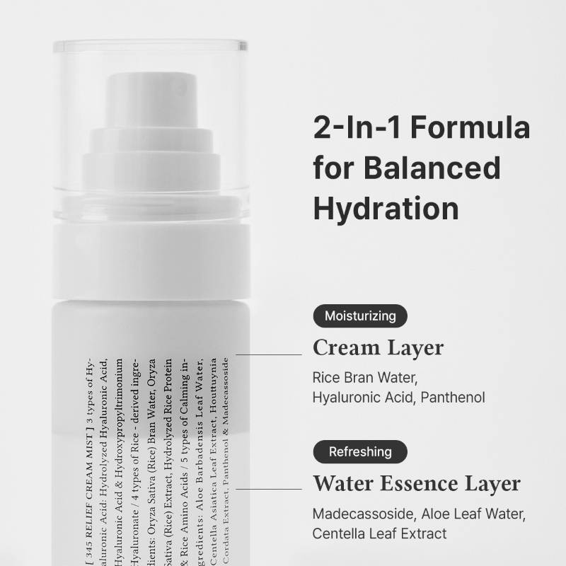 Dr.Althea 345 Relief Cream Mist - 60ml